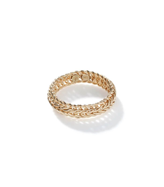 Kami Chain Ring, Gold, 4.5MM